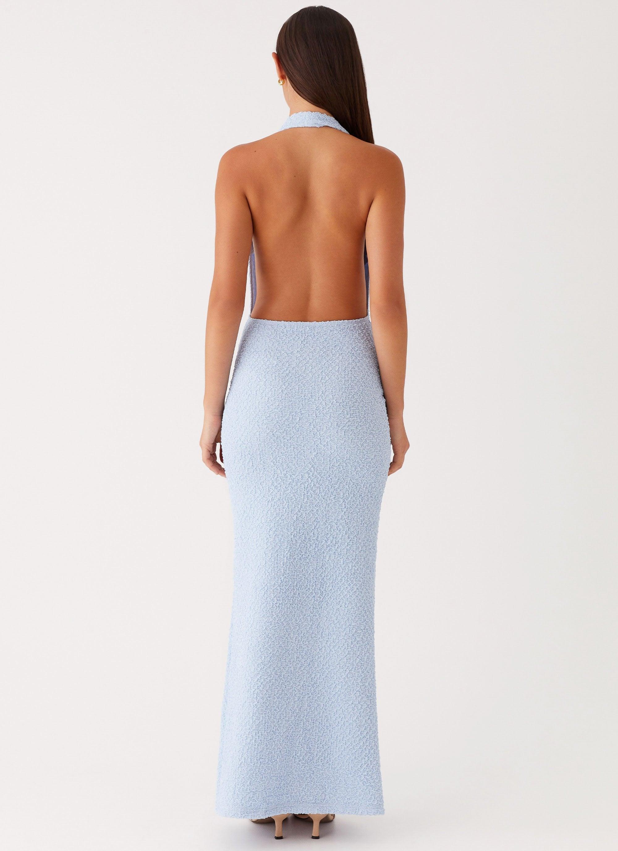 Anella Maxi Dress - Blue Product Image