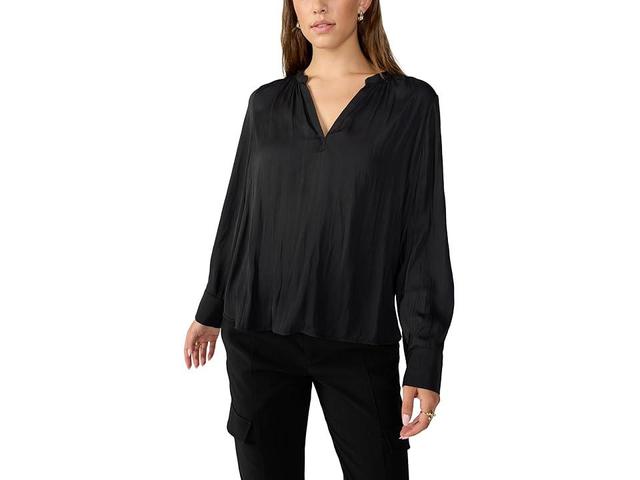 Sanctuary Lizzie Sateen Tunic Women's Blouse Product Image