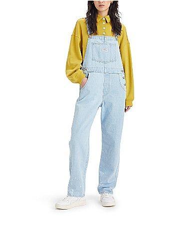 Levis Vintage Straight Leg Overalls Product Image