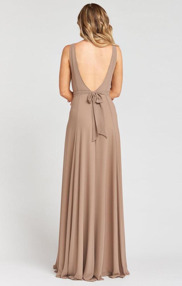 Jenn Maxi Dress ~ Dune Chiffon Product Image