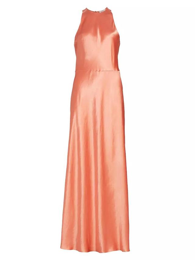 Lean Satin Maxi Dress Product Image