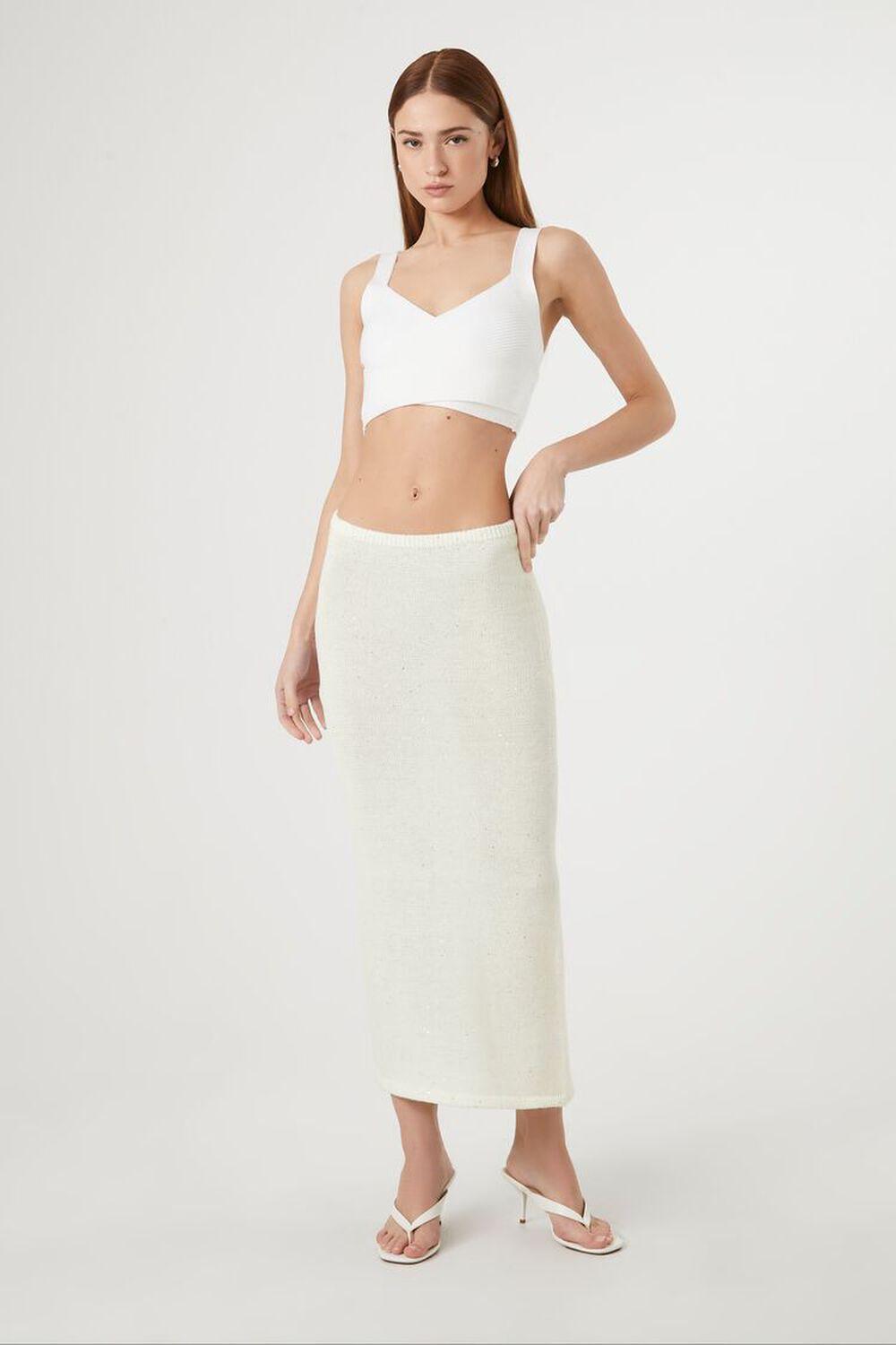 Sequin Midi Skirt | Forever 21 Product Image