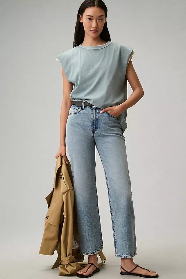 FRAME Le Jane Crop High-Rise Straight-Leg Jeans product image