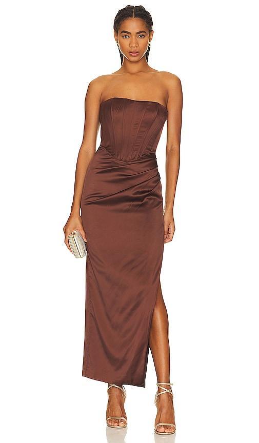 Bardot Everlasting Satin Dress Size 12, 8. Product Image