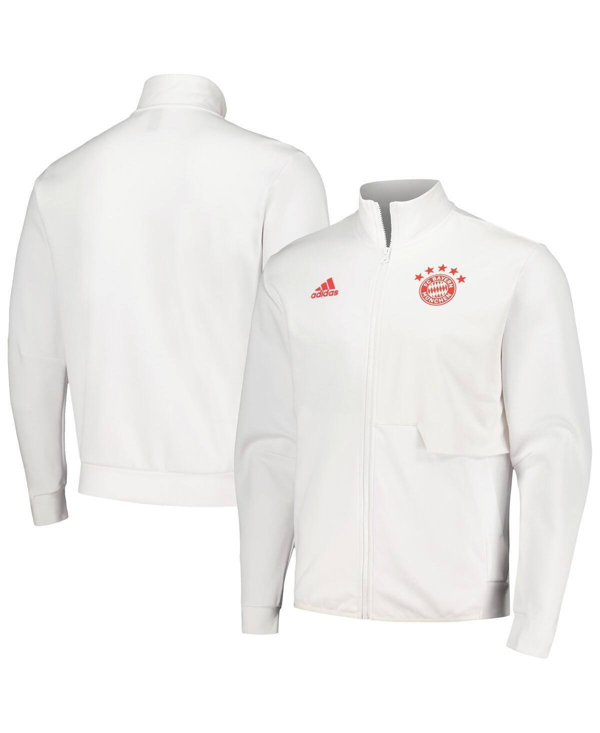 Mens adidas White Bayern Munich 2023/24 Anthem Full-Zip Jacket Product Image