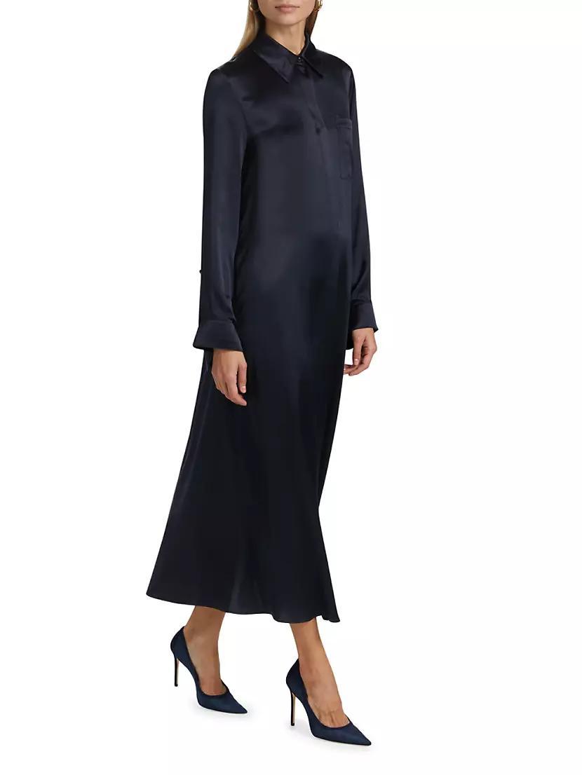 Jennys Silk Shirt Gown Product Image