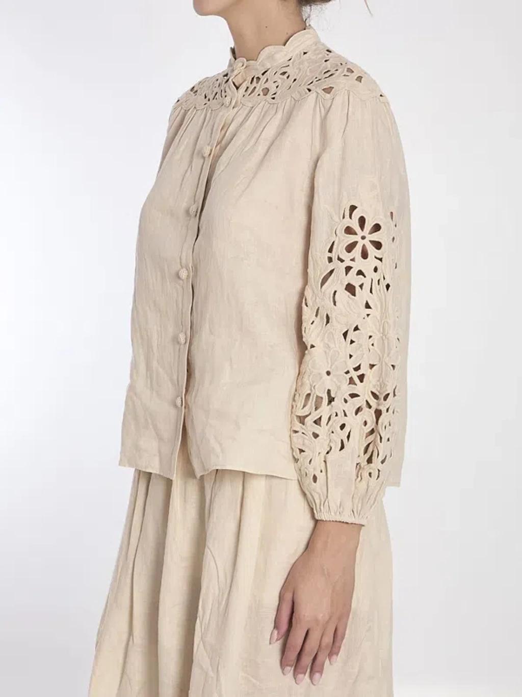 ZIMMERMANN Shirts In Ivory Product Image