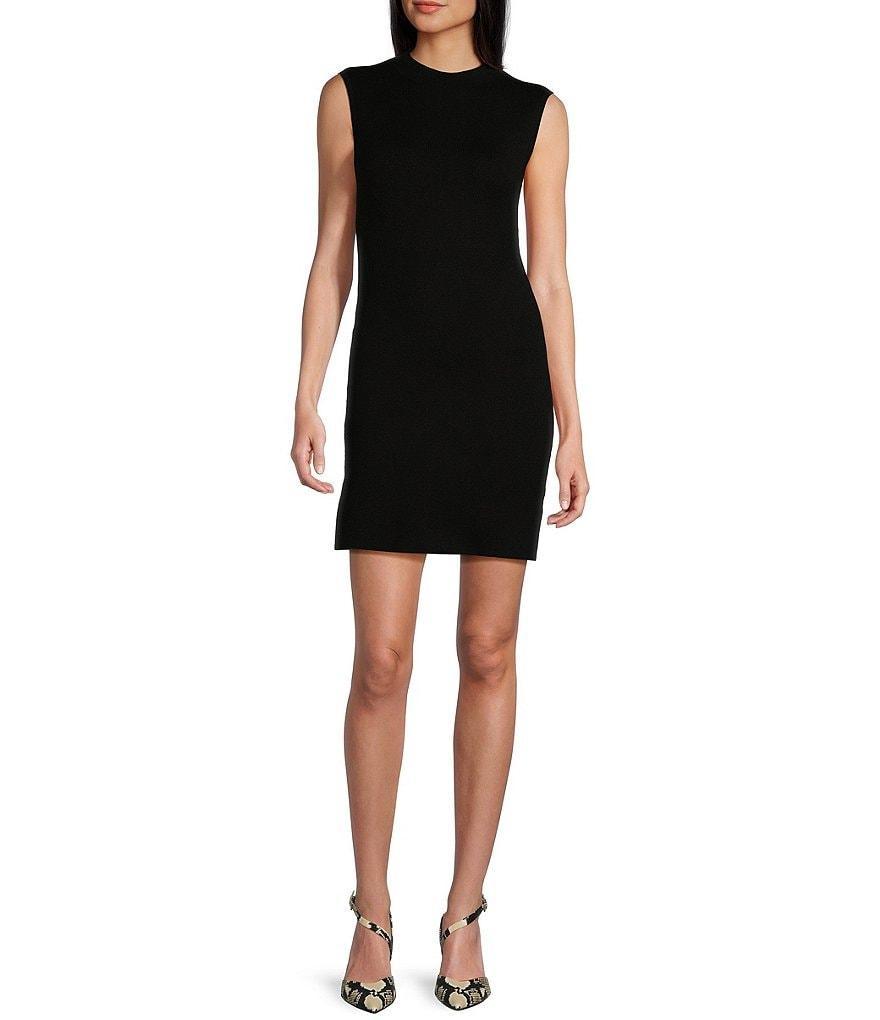 GB Sleeveless Funnel Neck Dress Product Image