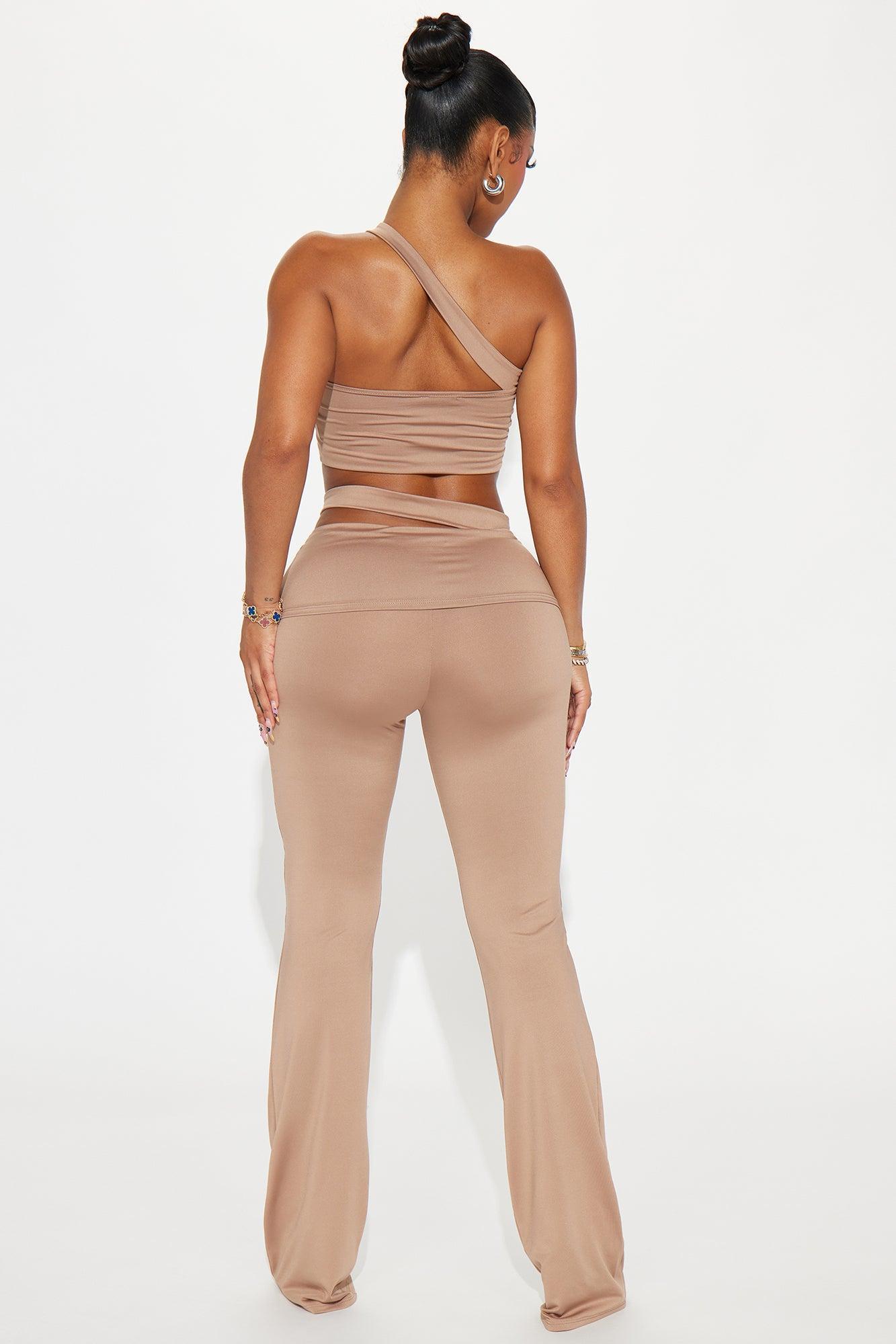 Kira Pant Set - Taupe Product Image