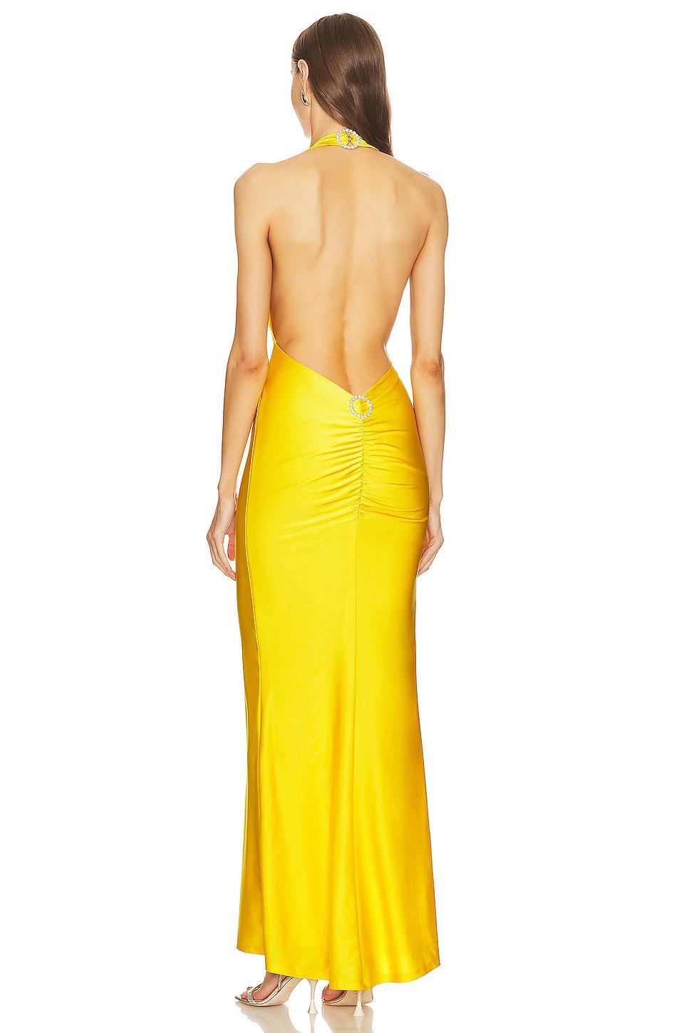 X Revolve Backless Gown Khanums Product Image