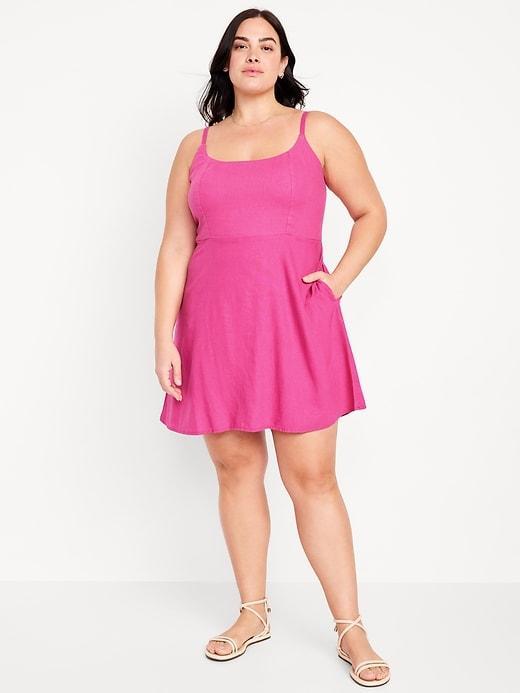 Fit & Flare Cami Mini Dress Product Image