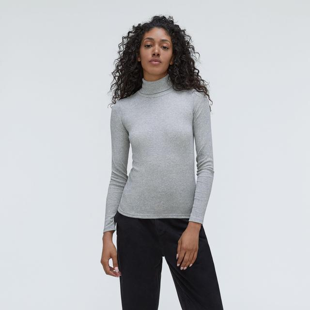 Womens Luxe Rib Turtleneck Sweater by Everlane Product Image