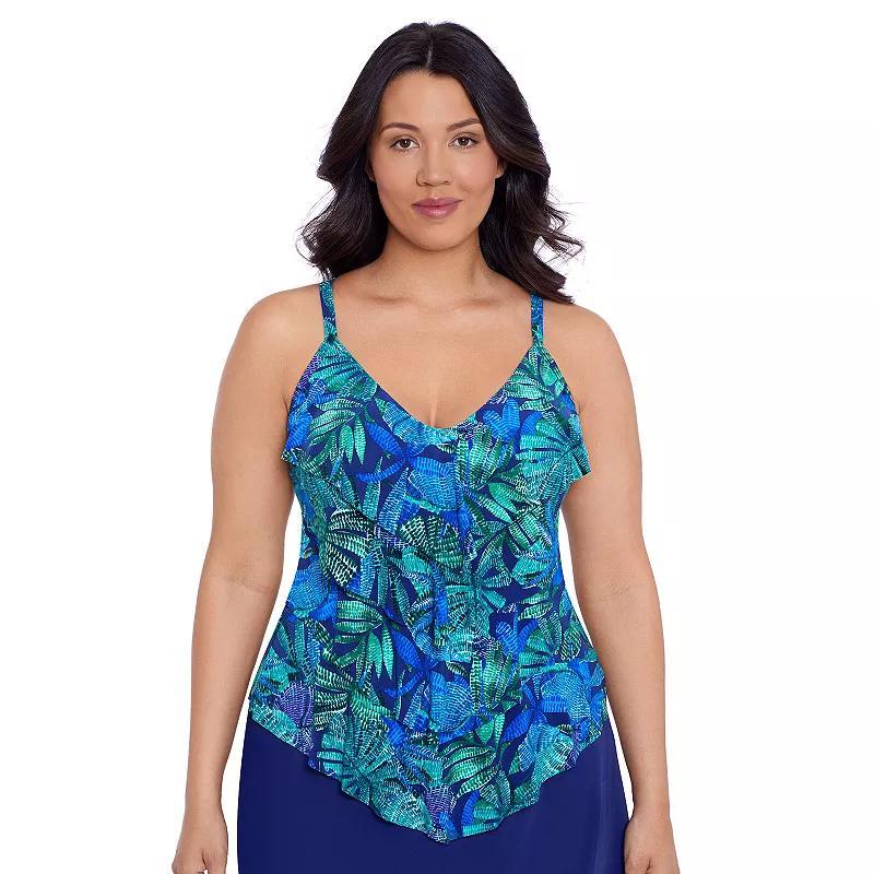 Womens Trimshaper Lena Swimsuit Tankini Top Product Image