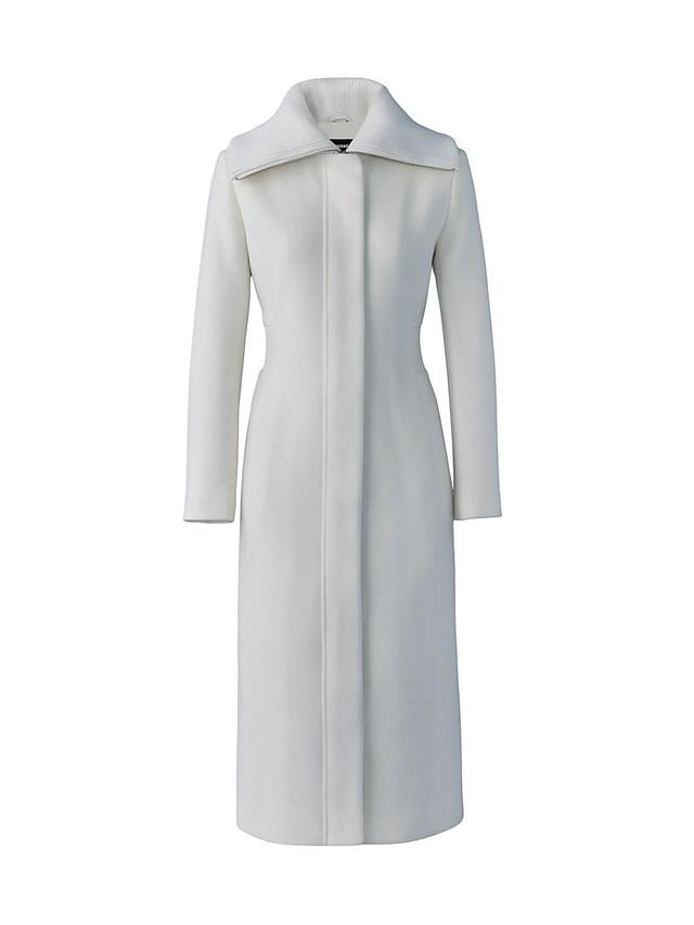 Womens Clarice Double-Face Wool Coat Product Image