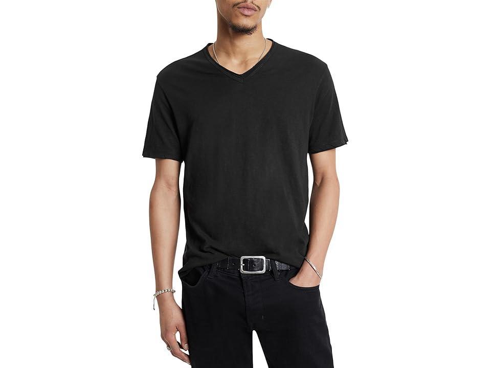 John Varvatos Star Usa Slub V-Neck Tee Product Image