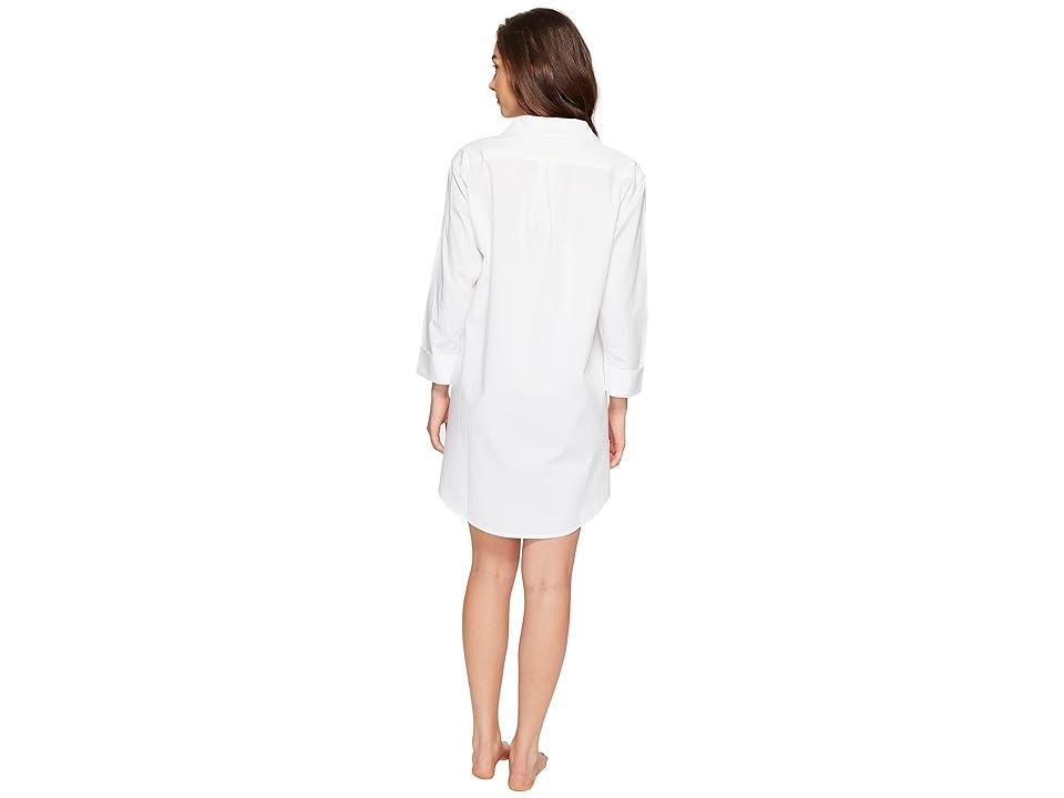 Lauren Ralph Lauren Roll-Cuff Sleepshirt Nightgown Product Image