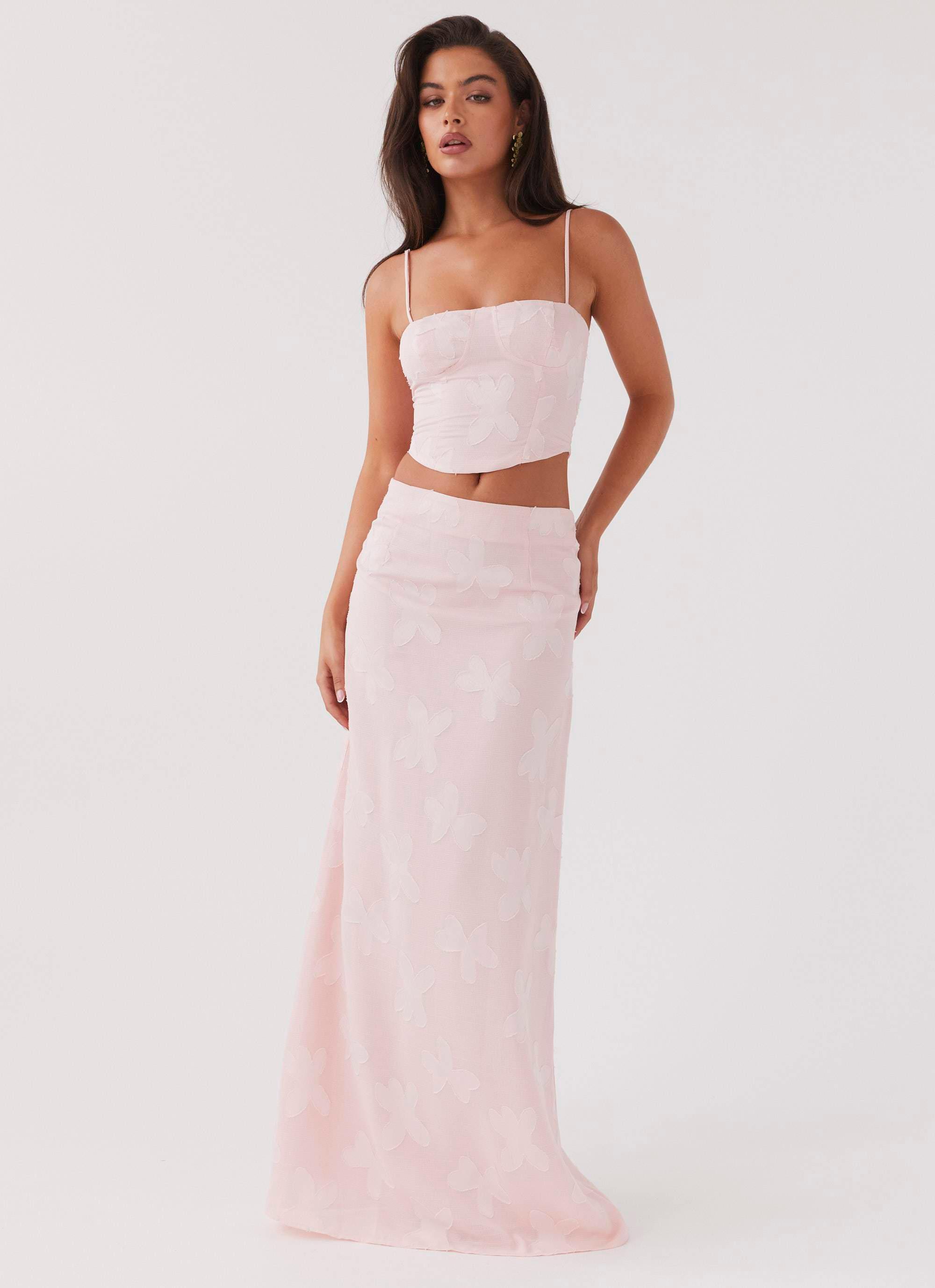 Best Love Maxi Skirt - Pink Petal Product Image