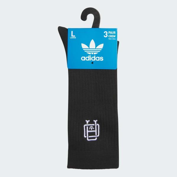 Originals Collegiate Crest 3-Pack Crew Socks Product Image