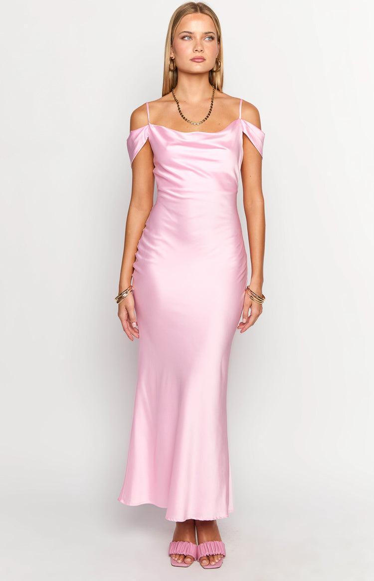 Darby Pink Maxi Formal Dress Product Image