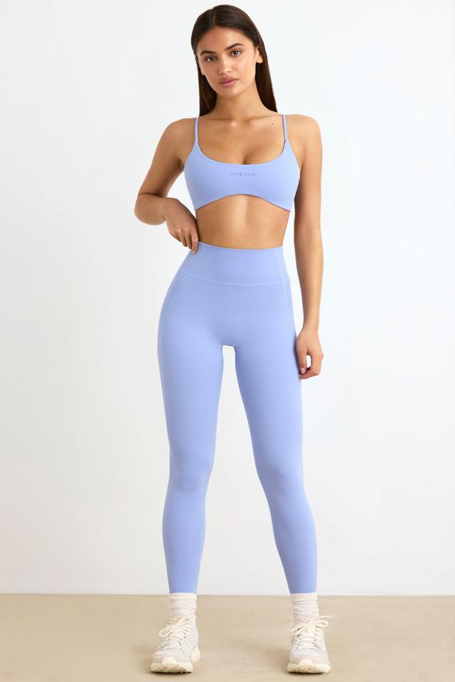 Soft Active Leggings in Lavender Blue Product Image