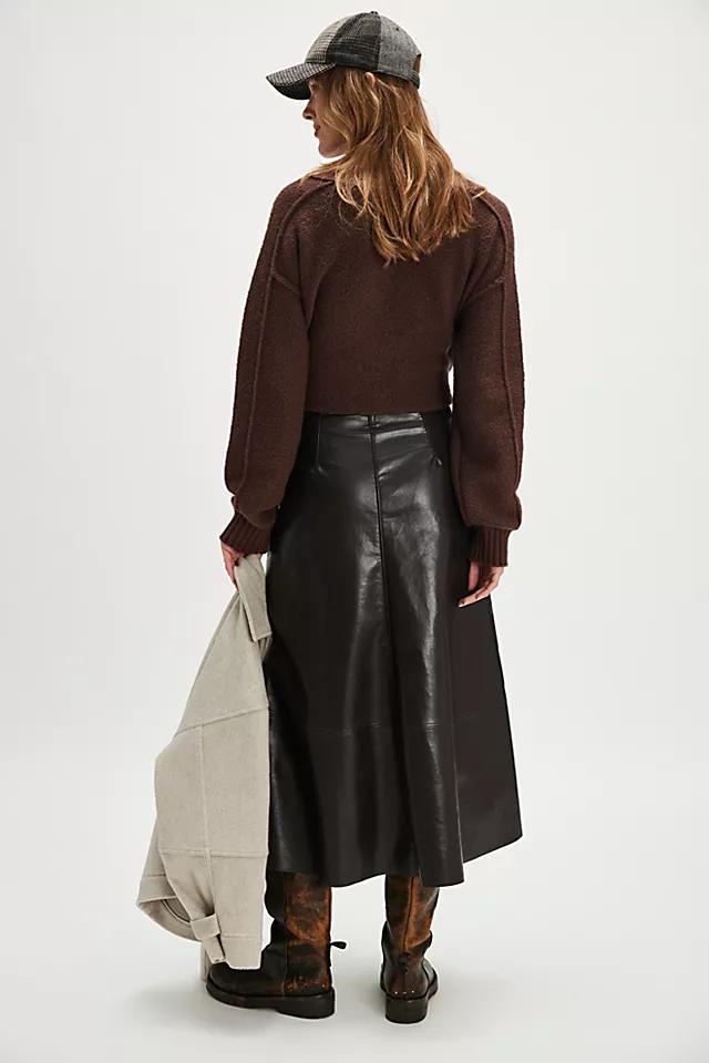 Citizens of Humanity Cassia Leather Skirt Product Image