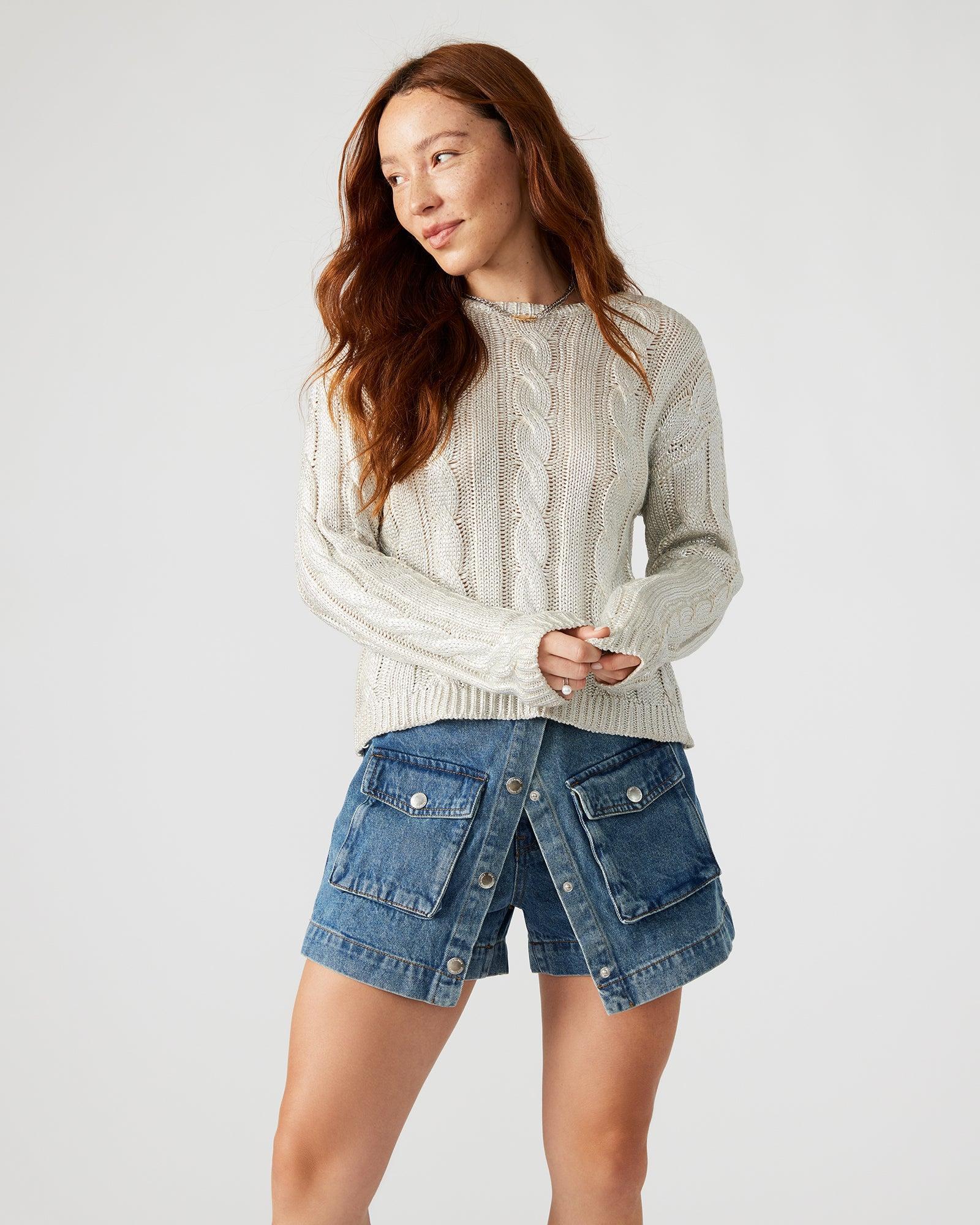 JENNIFER DENIM SKORT Female Product Image