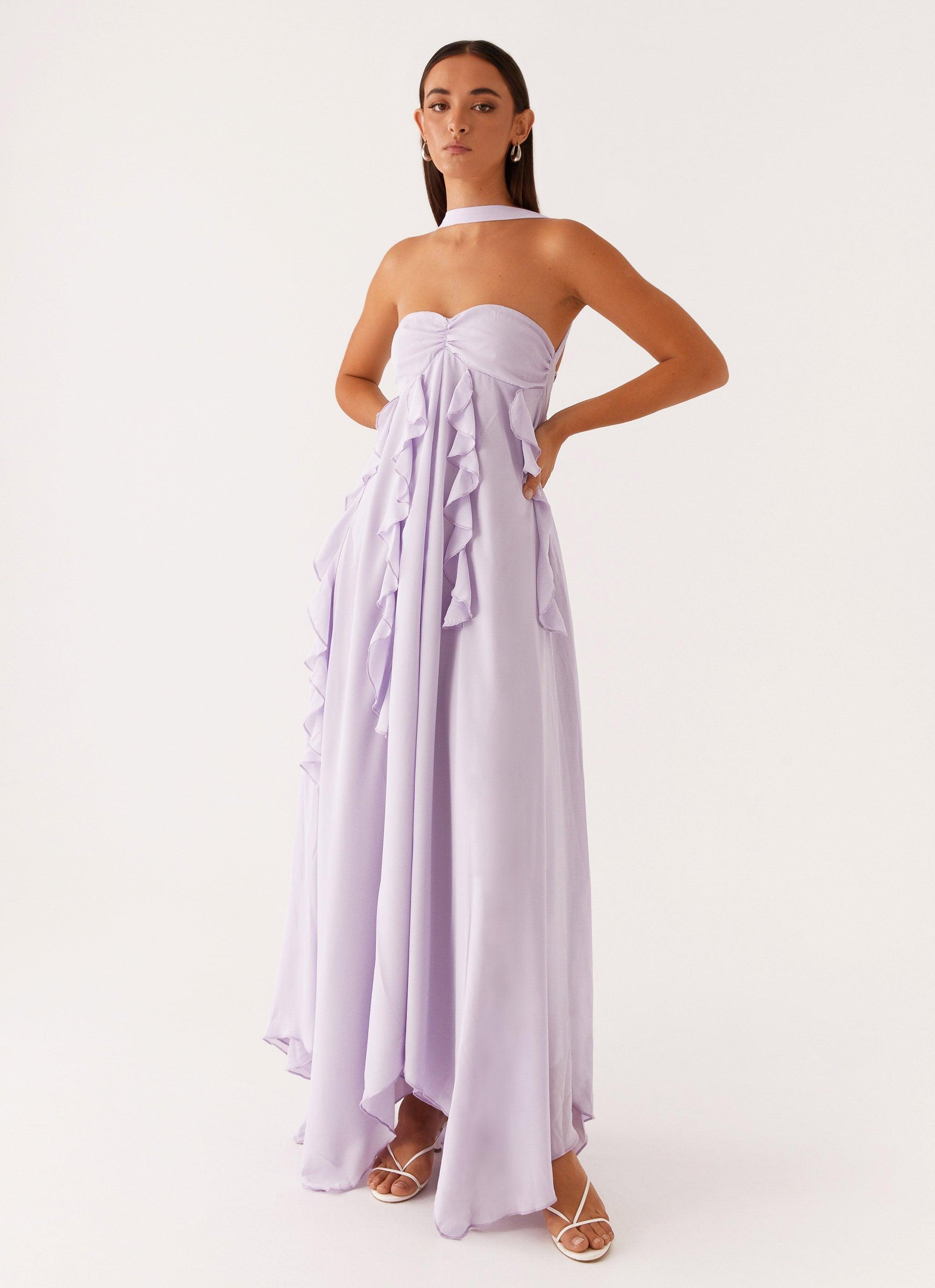 Florence Maxi Dress - Lilac Product Image