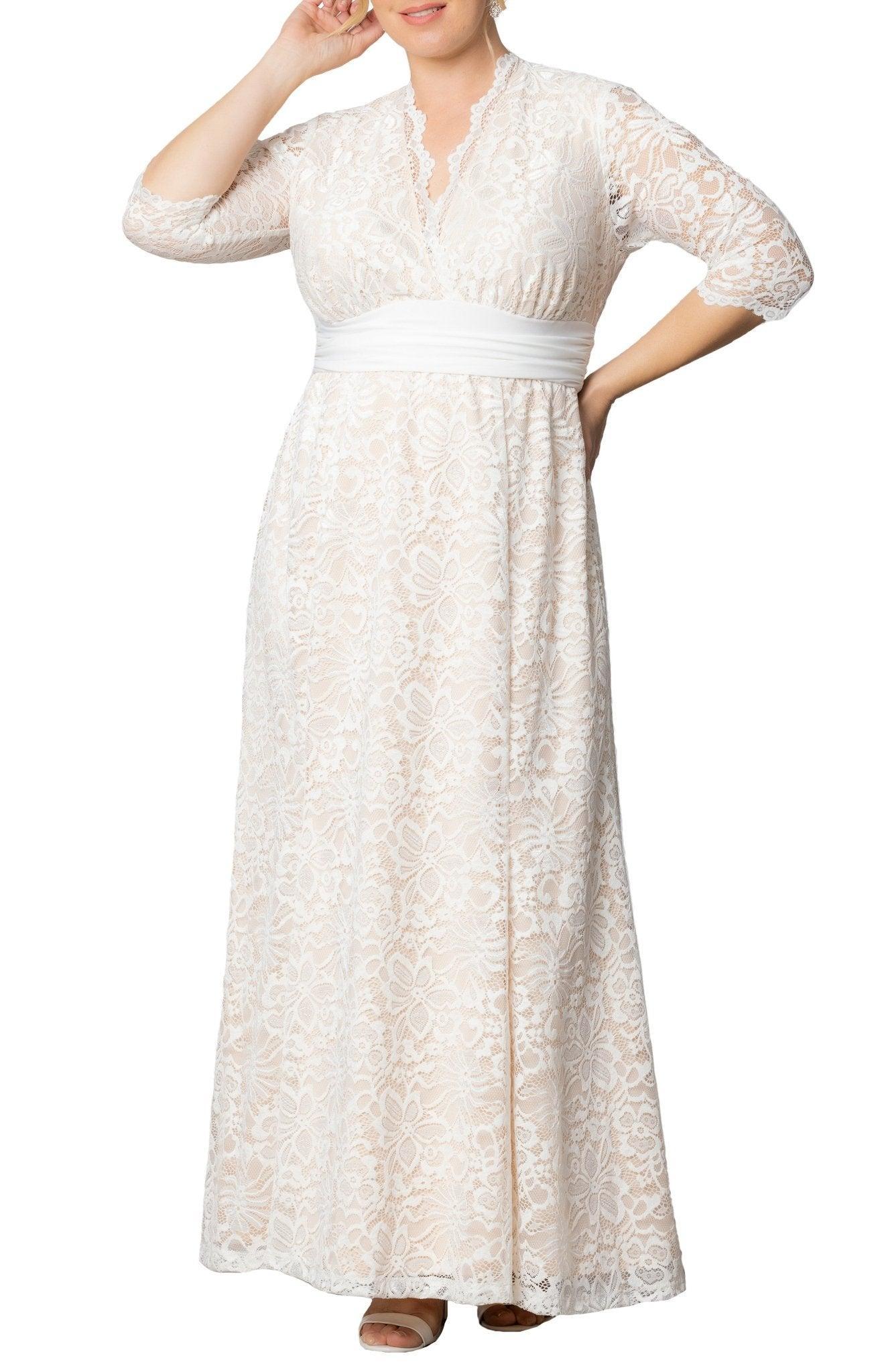 Amour Lace Wedding Gown - Plus Product Image