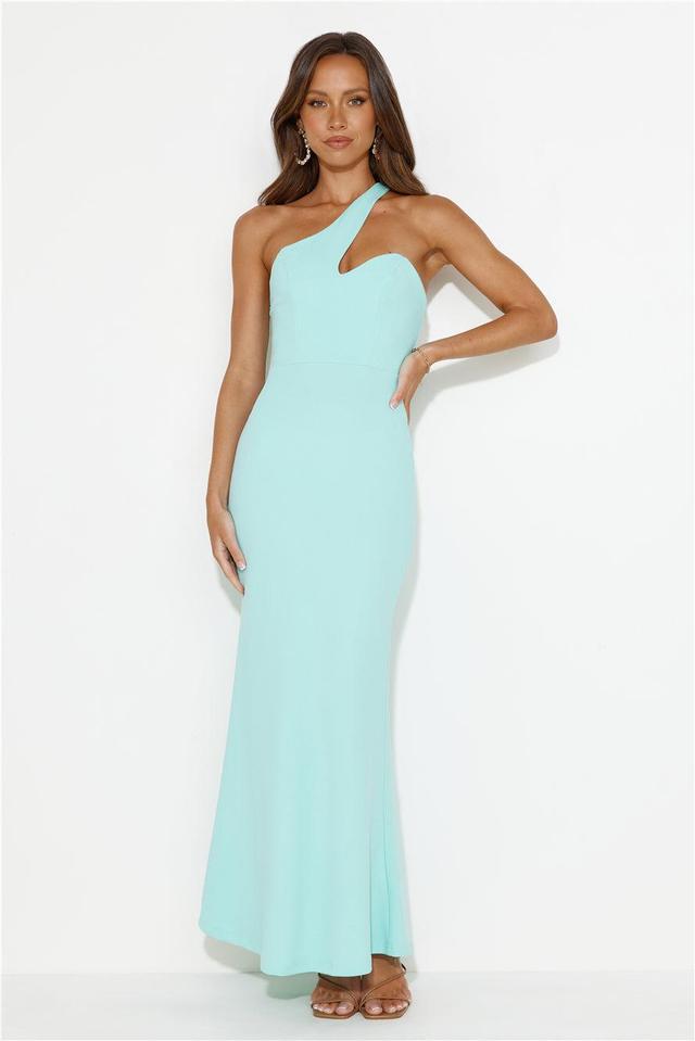 Dance To It Maxi Dress Blue Product Image