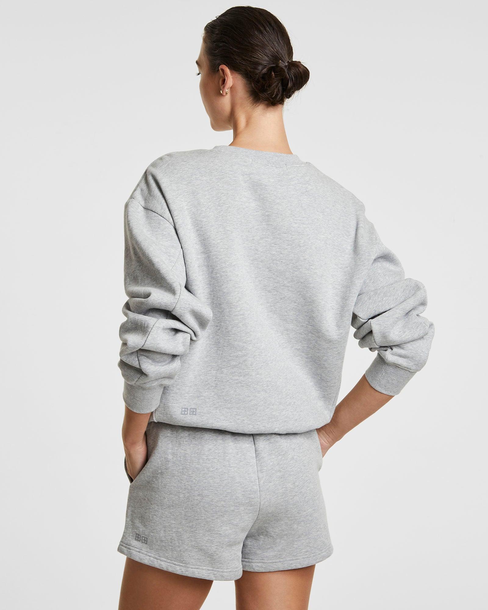 3 X 4 KLASSIC CREW GREY MARL Female Product Image