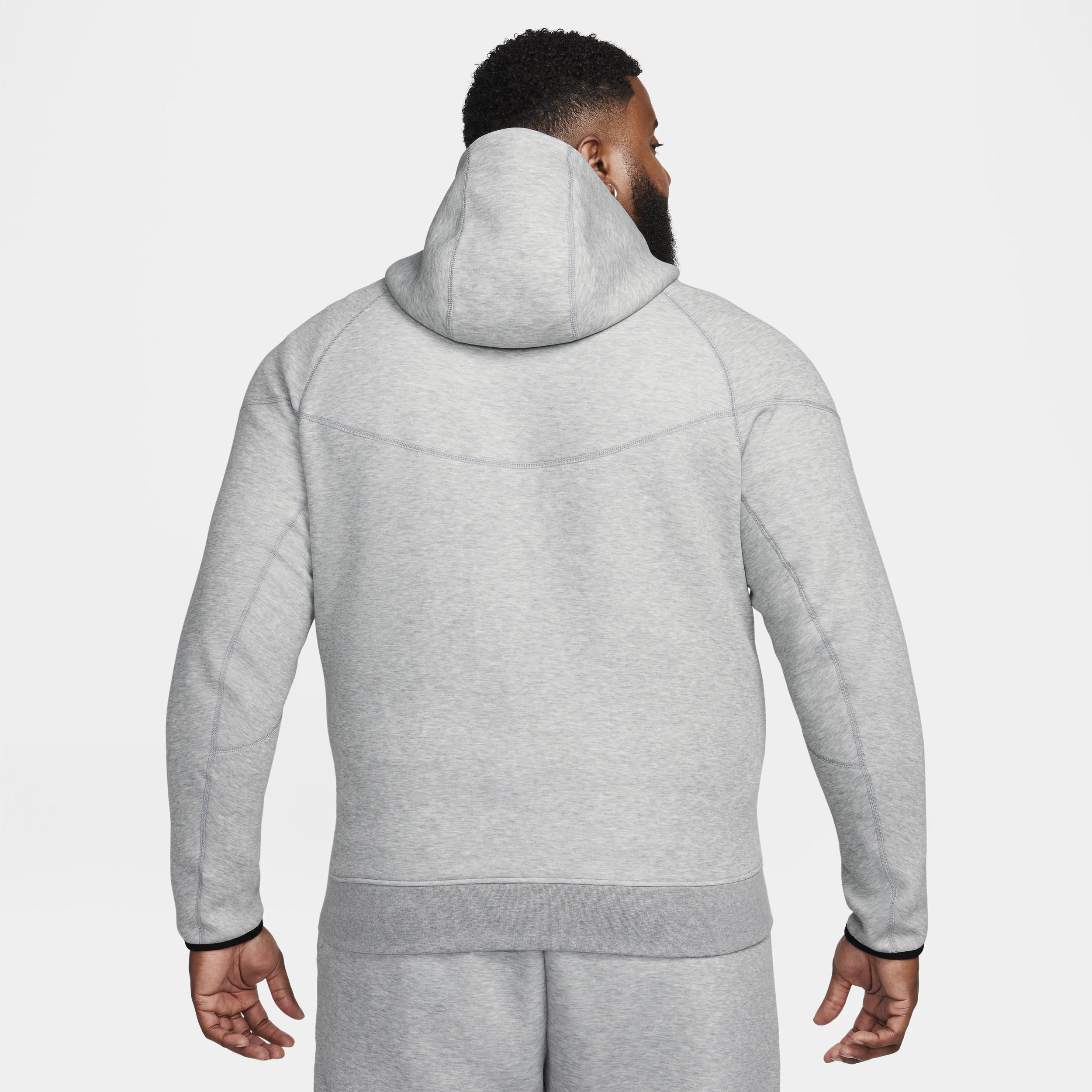 Nike Mens Nike Tech Fleece Full-Zip Hoodie - Mens Black/Black Product Image