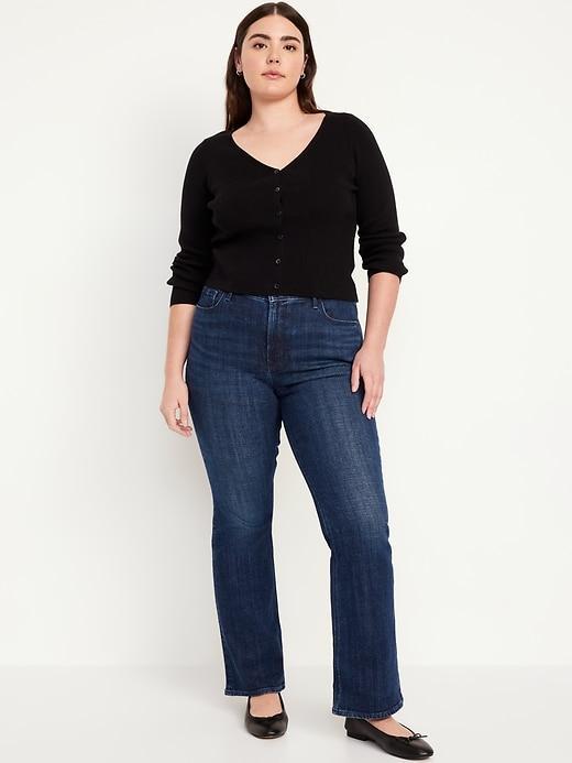 Extra High-Waisted Flare Jeans Product Image