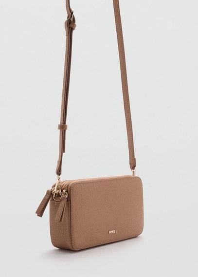 MANGO - Shoulder bag with double zipper - One size - Women Product Image