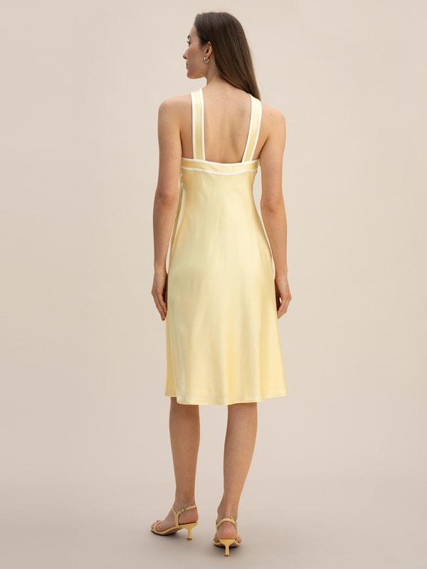 Golden Cocoon Camellia Dress Product Image