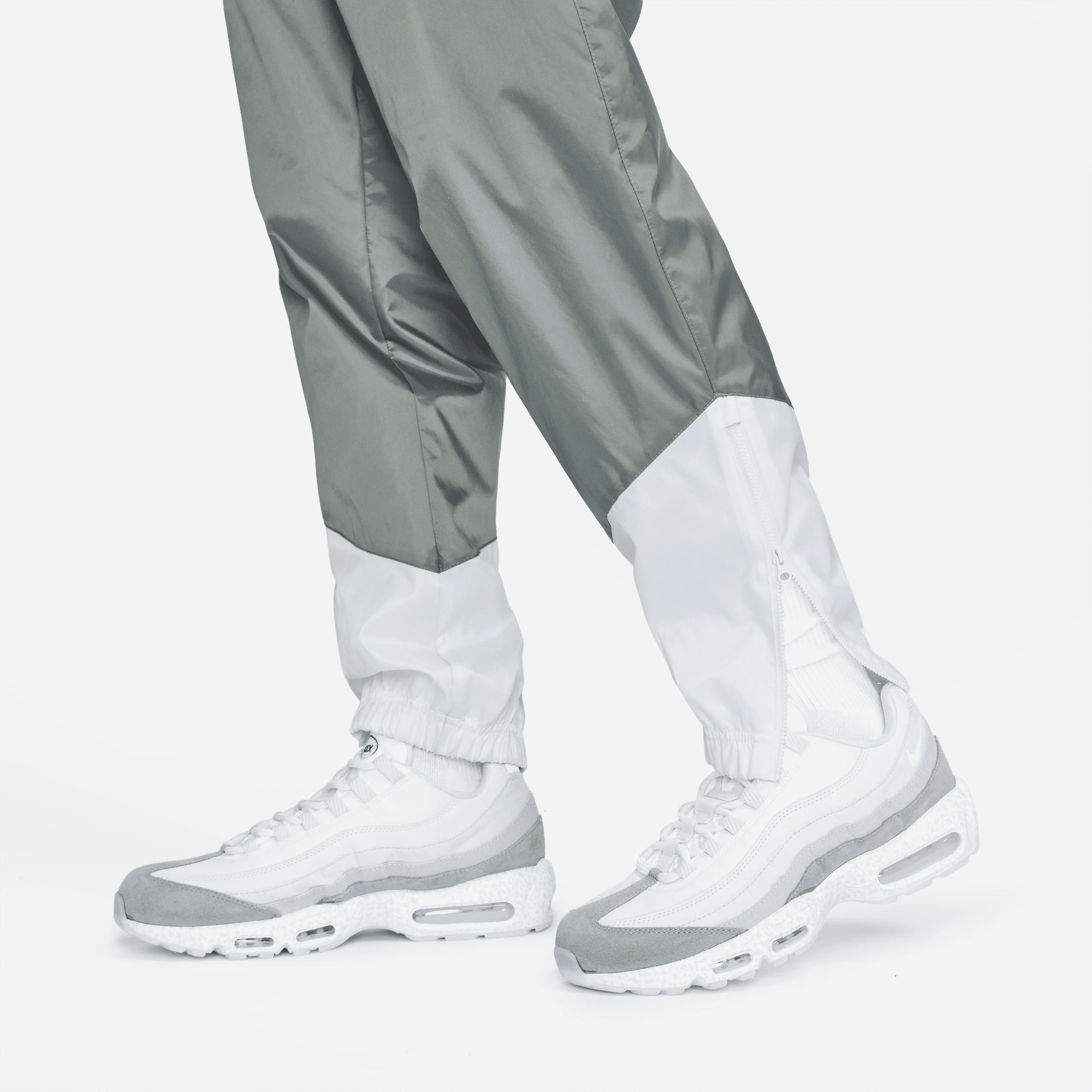 Nike Mens Windrunner Woven Lined Pants - Black/White/Smoke Product Image