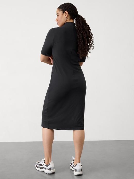 Signature Rib Mock Neck Dress Product Image