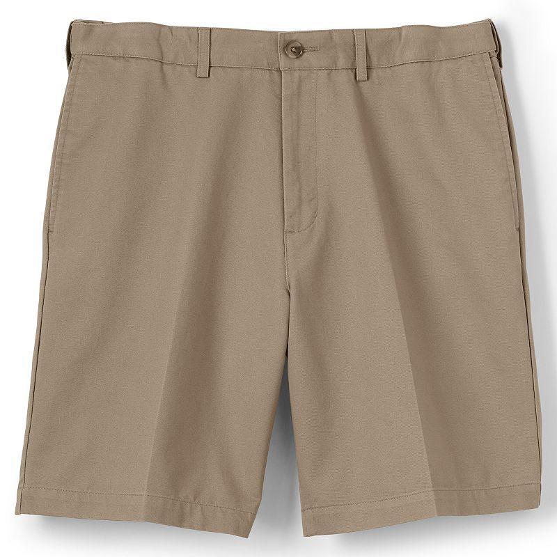 Lands End Mens Comfort Waist 9 Inch No Iron Chino Shorts Product Image