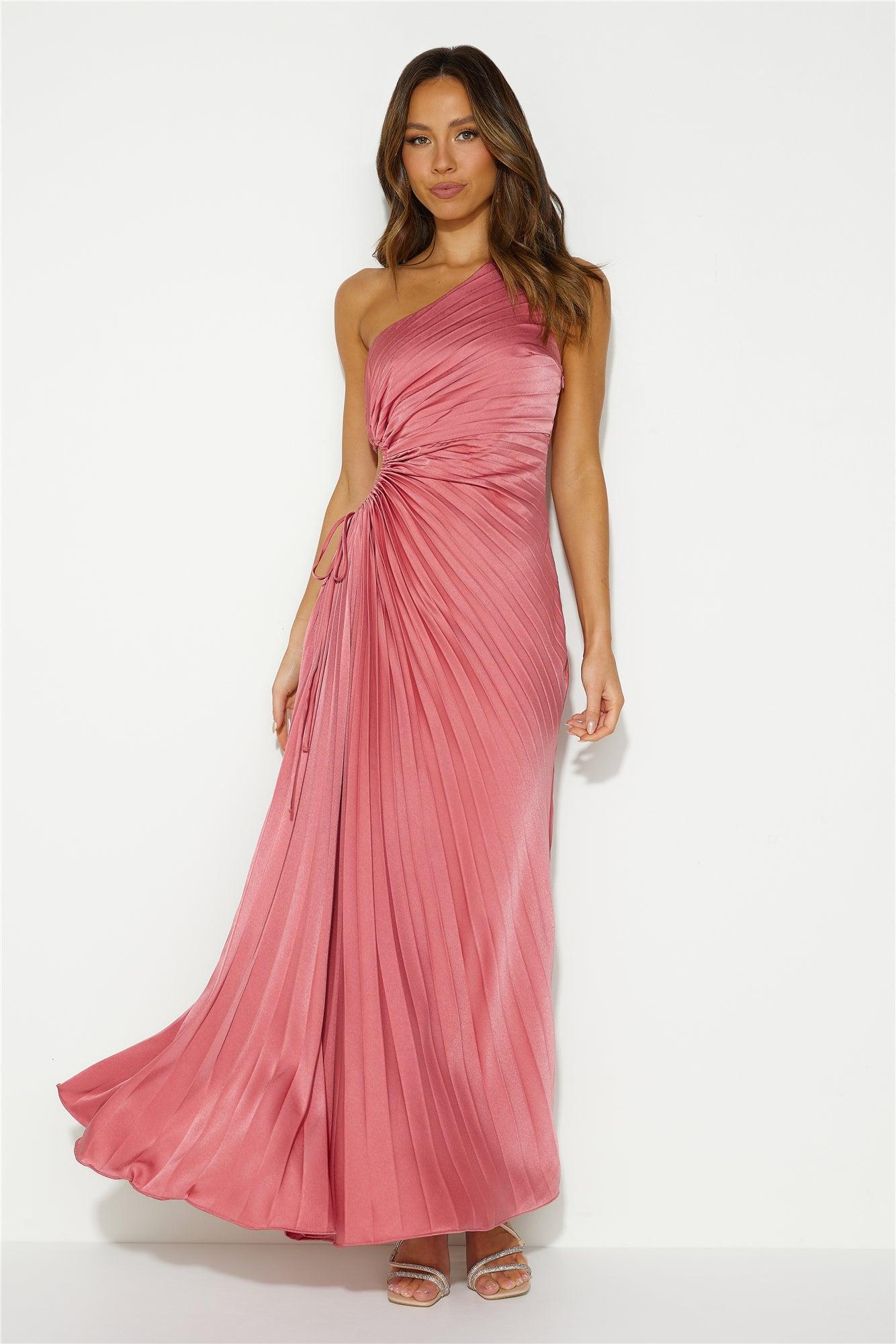 Season Of Weddings Maxi Dress Brick Product Image