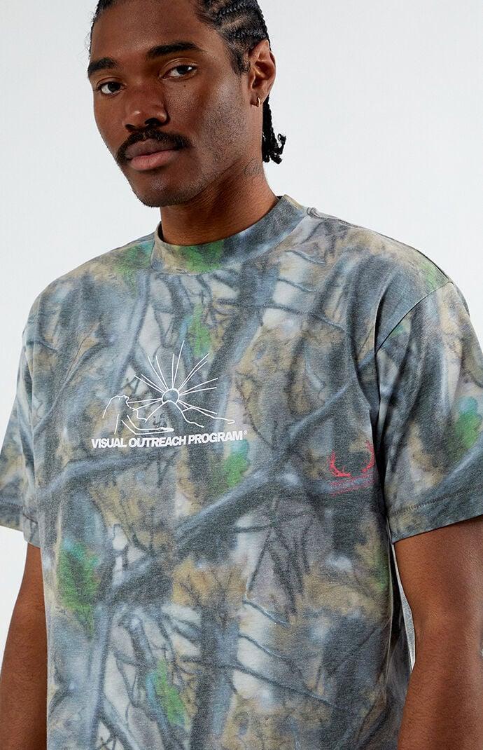 Visual Outreach Program Men's By Jungles Jungles Camo Mountains T-Shirt Product Image