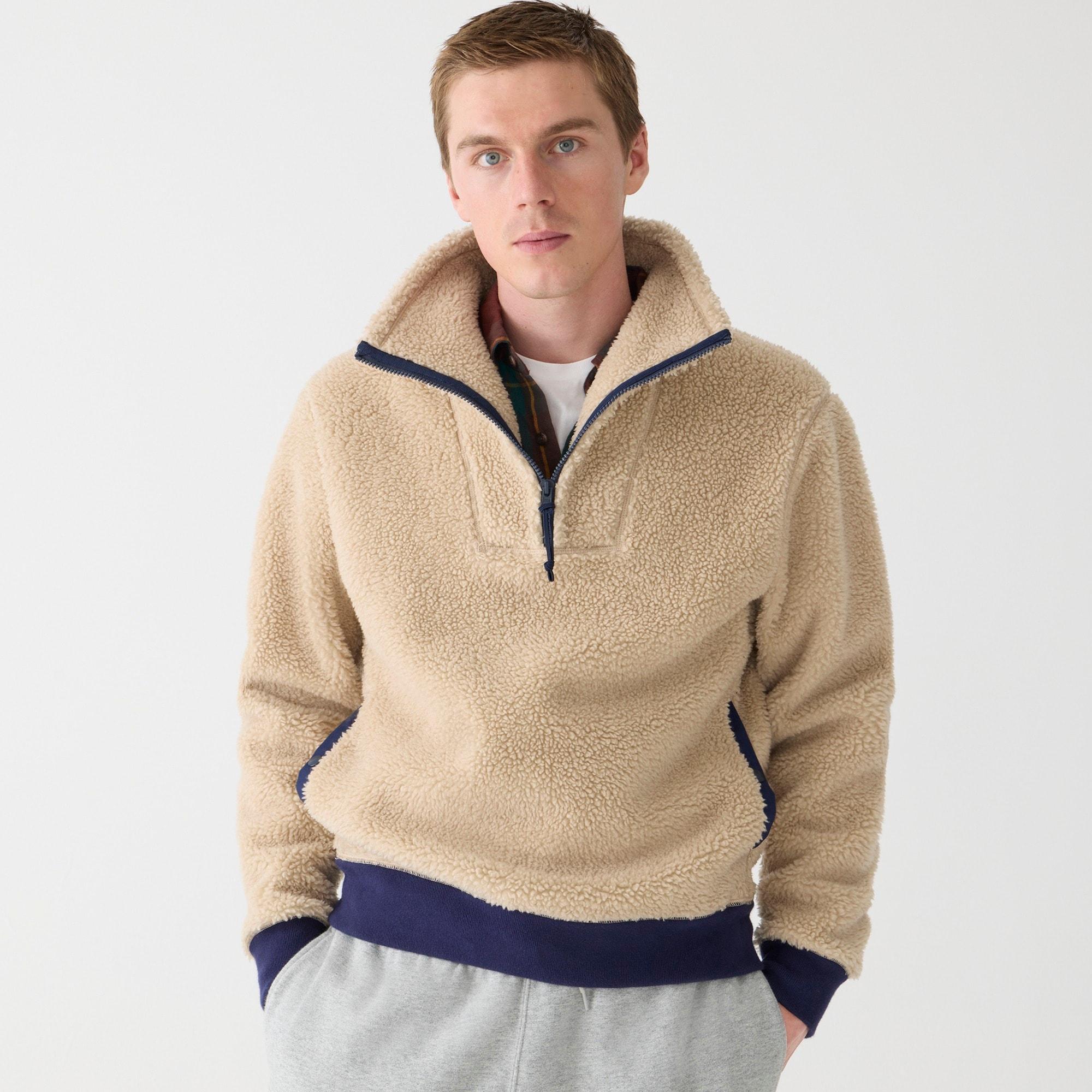 Nordic sherpa fleece half-zip pullover Product Image