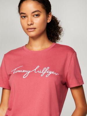 Embroidered Signature Crewneck T-Shirt Product Image