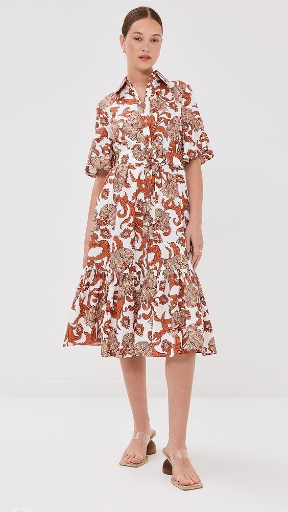 La Double J Choux Midi Dress | Shopbop Product Image