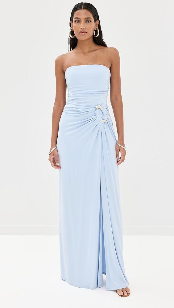 SIMKHAI Emma Sleeveless Bustier Gown | Shopbop Product Image