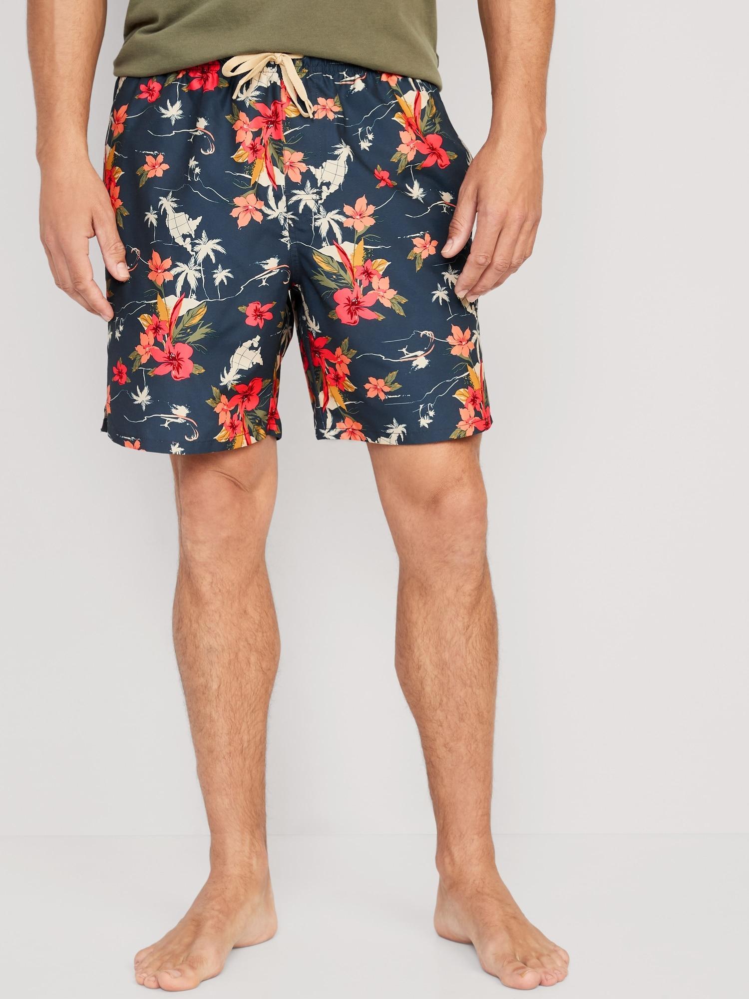 Printed Swim Trunks --7-inch inseam Product Image