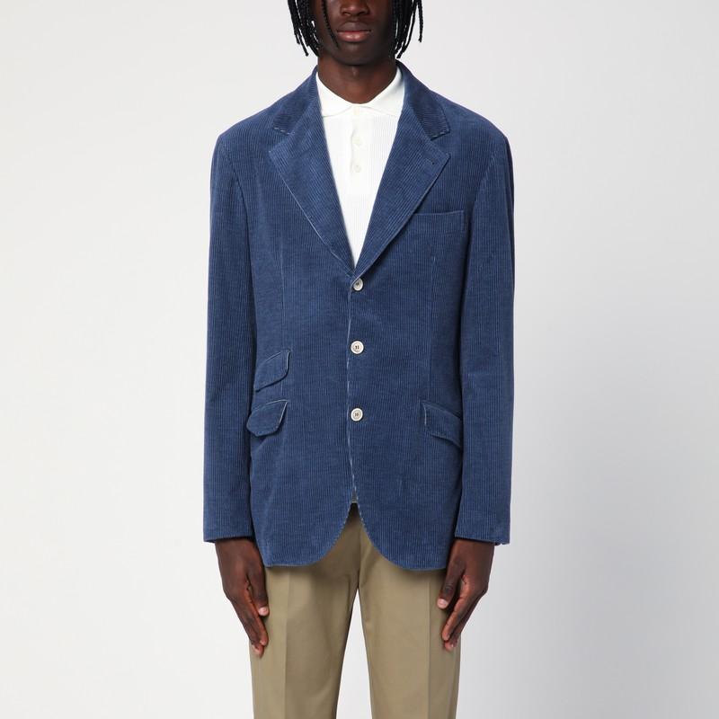 BRUNELLO CUCINELLI Blazer Jacket In Baltico Product Image