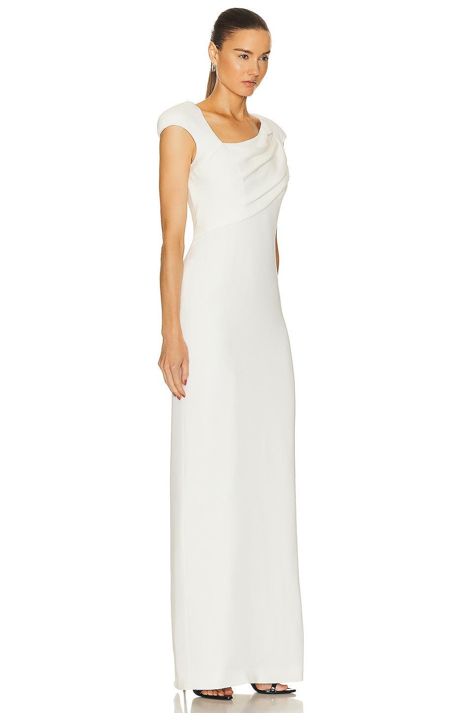 TOM FORD Silk Evening Dress White. (also in ). Product Image