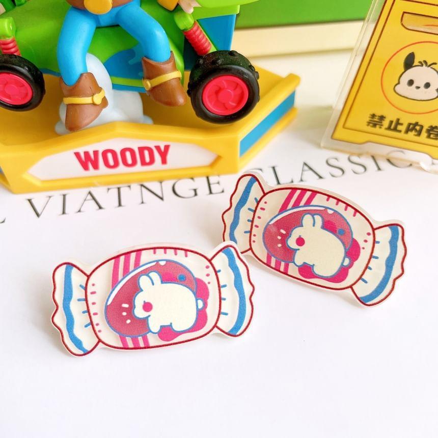 Set of 10: Snack / Candy Hair Clip (Various Designs) Product Image