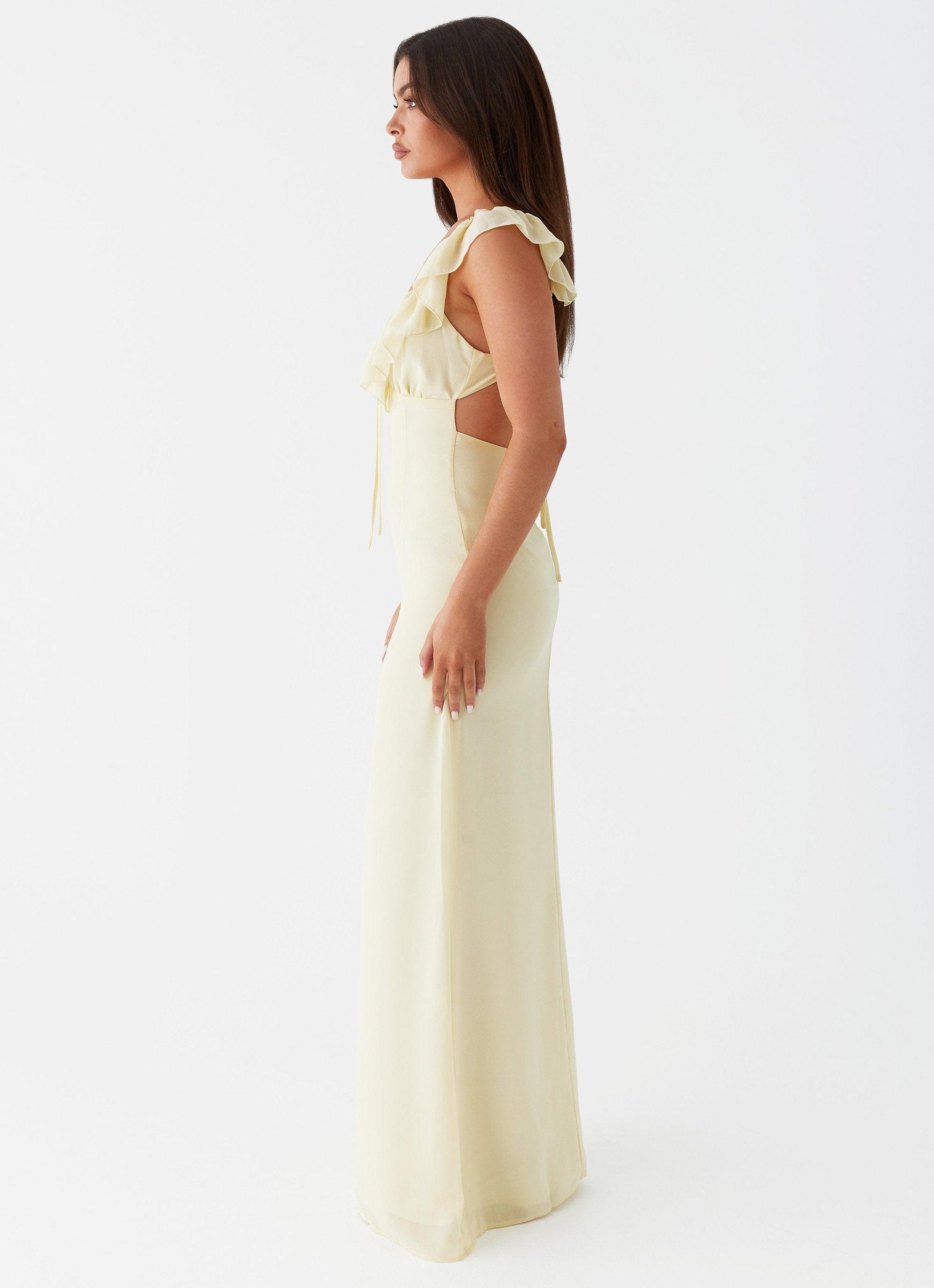 Silvie Maxi Dress - Yellow Product Image