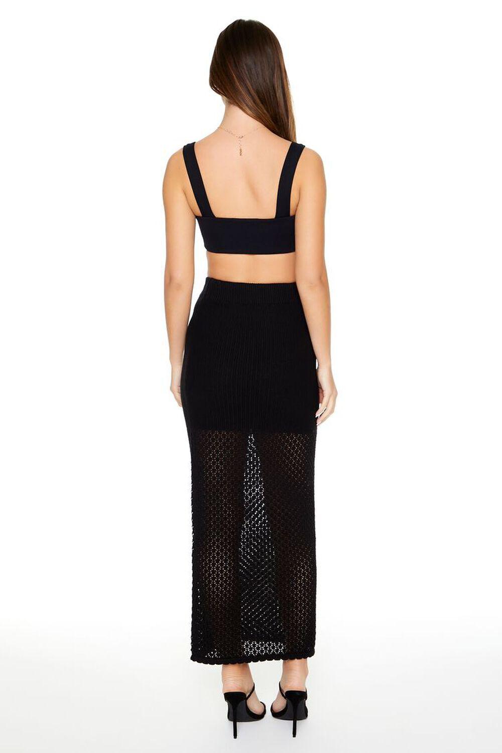 Crochet High-Rise Maxi Skirt | Forever 21 Product Image