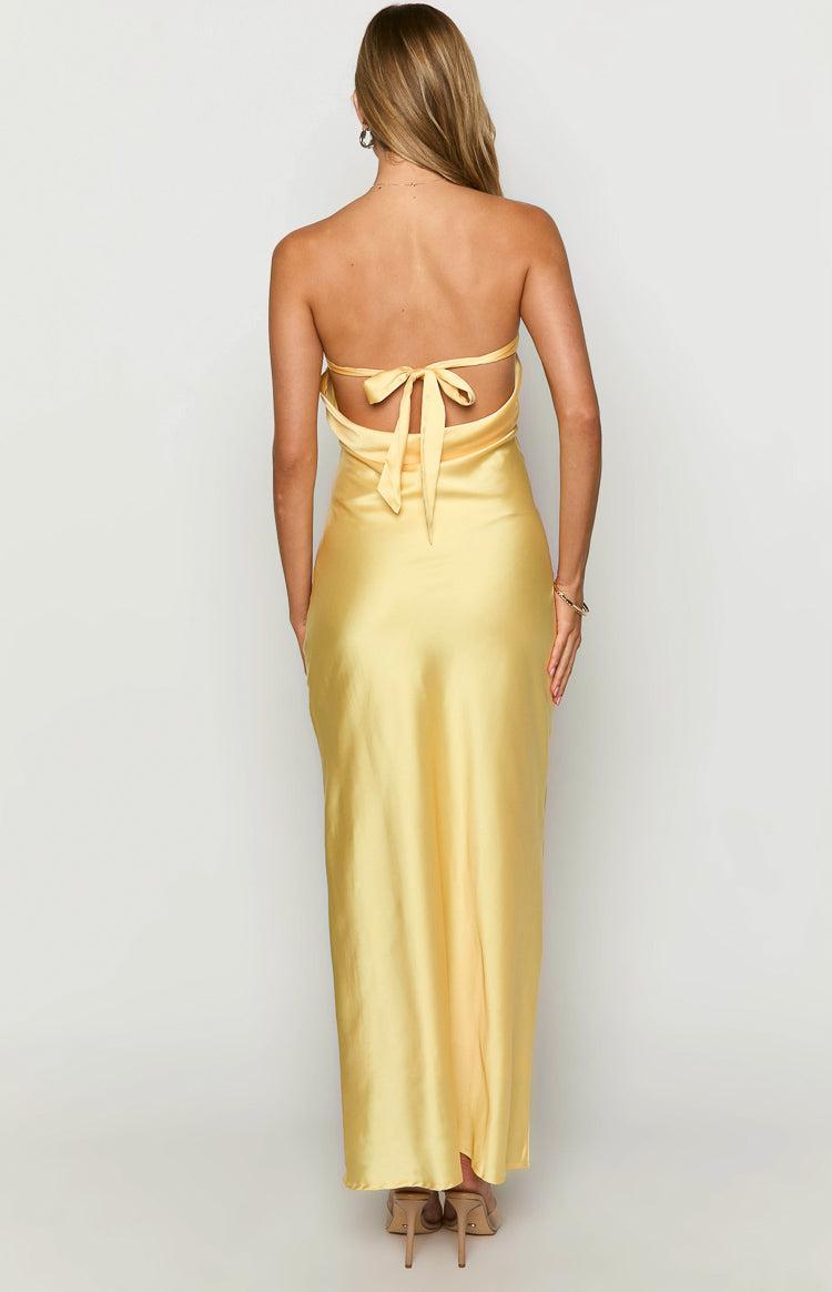 Libra Yellow Maxi Dress Product Image